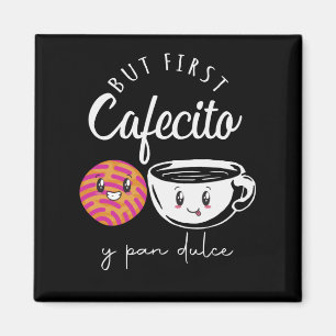 Spanischer Kaffee Lover Pun Funny Coffein Abhängig Magnet