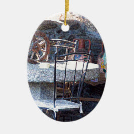 Spanischer Kaktus Stillleben Keramik Ornament