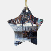 Spanischer Kaktus Stillleben Keramik Ornament (Rechts)