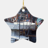 Spanischer Kaktus Stillleben Keramik Ornament (Vorne)