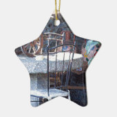 Spanischer Kaktus Stillleben Keramik Ornament (Links)