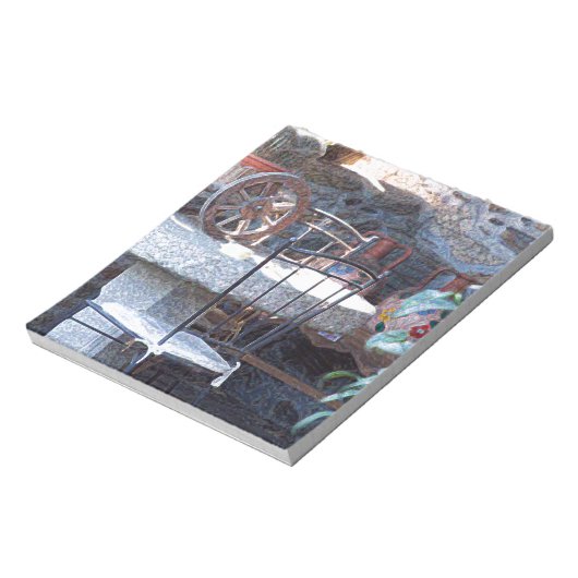 Spanischer Kaktus Stillleben Notizblock (Rotiert)