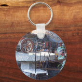 Spanischer Kaktus Stillleben Schlüsselanhänger (Vorderseite)