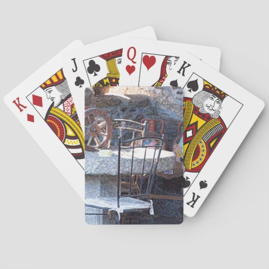 Spanischer Kaktus Stillleben Spielkarten (Rückseite)