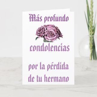 Spanischer Kartensterben Karte