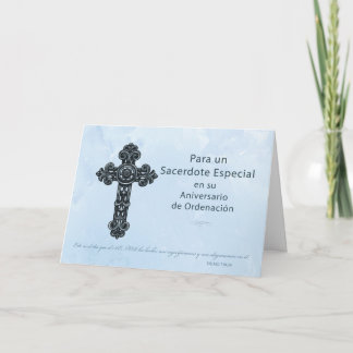 Spanischer Klassifikations-Jahrestags-Priester, Karte