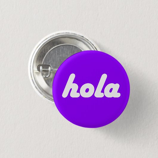 Spanischer Knopf - Hola Button (Vorne & Hinten)