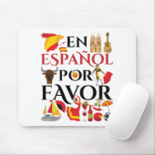 Spanischer Lehrer En Espanol Pour Gefallen Mousepad (Mit Mouse)