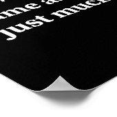 Spanischer Lehrer Funny Definition Poster (Ecke)