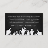 Spanischer Lehrer Visitenkarte (Rückseite)