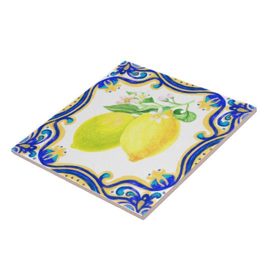 Spanischer Lemon Fliese (Seite)