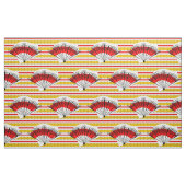 Spanischer Lüfterstreifen, Großdruck Stoff (Yard (91,4 cm))