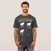 Spanischer Mastiff-Leitfaden zum Training von Geho T-Shirt (Vorne ganz)