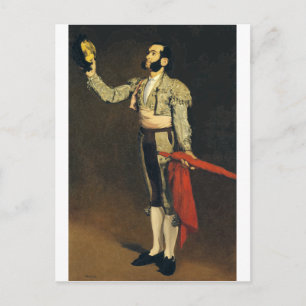 Spanischer Matador von Edouard Manet Postkarte