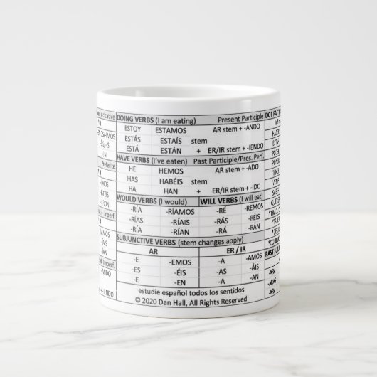 Spanischer Meister - 20 Unzen Tasse (Vorderseite)