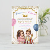Spanischer mexikanischer Prinz oder Prinzessin Ges Einladung (Stehend Vorderseite)