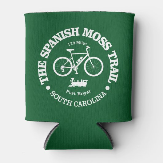 Spanischer Moosweg (Radfahren) Dosenkühler (Vorderseite)
