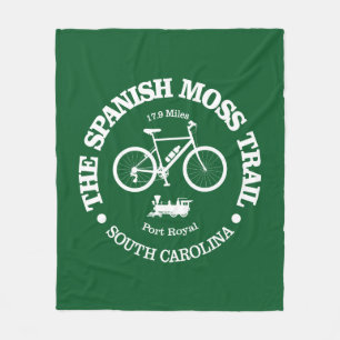 Spanischer Moosweg (Radfahren) Fleecedecke