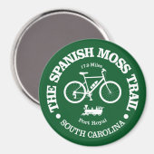 Spanischer Moosweg (Radfahren) Magnet (Vorderseite/Rückseite)