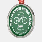 Spanischer Moosweg (Radfahren) Ornament Aus Metall (Links)