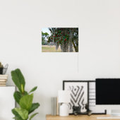 Spanischer Moss und amerikanischer Holly Poster (Heimbüro)