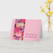 Spanischer Muttertag des Glücks Karte (Gelbe Blume)