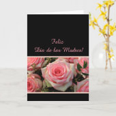 Spanischer Muttertag des Glücks Karte (Gelbe Blume)