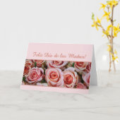 Spanischer Muttertag des Glücks Karte (Gelbe Blume)