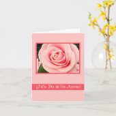 Spanischer Muttertag des Glücks Karte (Gelbe Blume)