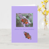 Spanischer Muttertag des Glücks Karte (Gelbe Blume)