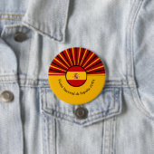 Spanischer Nationalfeiertag Spanien Hispanic Button (Beispiel)