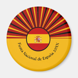 Spanischer Nationalfeiertag Spanien Hispanic Magnet