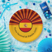 Spanischer Nationalfeiertag Spanien Hispanic Pappteller (Party)