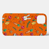 Spanischer Orange Oaster Patchingcase Case-Mate iPhone Hülle (Rückseite (Horizontal))
