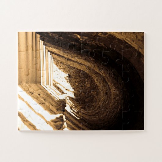Spanischer Parabolbogen Puzzle (Horizontal)