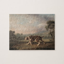 Spanischer Pointer Dog (von George Stubbs) Puzzle