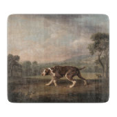 Spanischer Pointer Dog (von George Stubbs) Schneidebrett (Vorderseite)