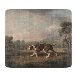 Spanischer Pointer Dog (von George Stubbs) Schneidebrett