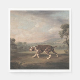 Spanischer Pointer Dog (von George Stubbs) Serviette