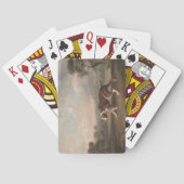 Spanischer Pointer Dog (von George Stubbs) Spielkarten (Rückseite)
