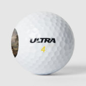 Spanischer Pointerhund (von George Stubbs) Golfball (Logo)