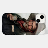Spanischer Ranchero Cowboy in Old West Saloon Case-Mate iPhone Hülle (Rückseite (Horizontal))