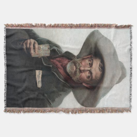 Spanischer Ranchero Cowboy in Old West Saloon Decke (Vorderseite)