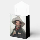 Spanischer Ranchero Cowboy in Old West Saloon Geschenkschachtel (Geöffnet)