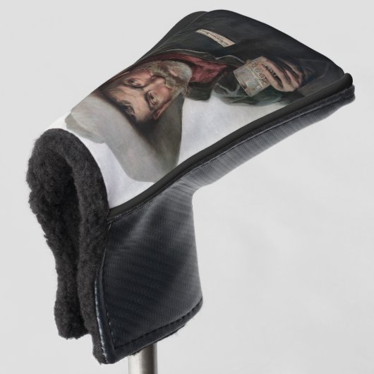 Spanischer Ranchero Cowboy in Old West Saloon Golf Headcover (3/4 Vorderseite)