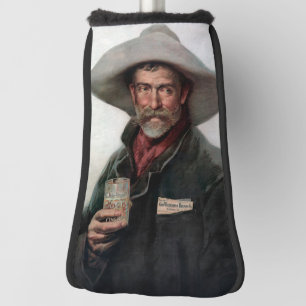Spanischer Ranchero Cowboy in Old West Saloon Golf Headcover