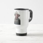 Spanischer Ranchero Cowboy in Old West Saloon Reisebecher (VorderseiteRechts)