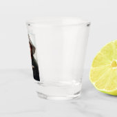 Spanischer Ranchero Cowboy in Old West Saloon Schnapsglas (Rechts)