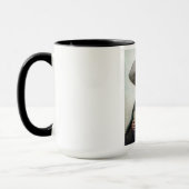 Spanischer Ranchero Cowboy in Old West Saloon Tasse (Links)