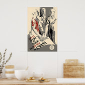 Spanischer Republikanischer Bürgerkrieg Propaganda Poster (Küche)